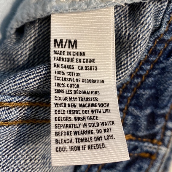 American Eagle Outfitters Denim Patched Vest - Picture 8 of 11